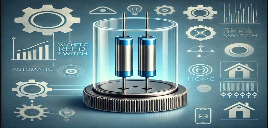 Magnetic reed switch representation