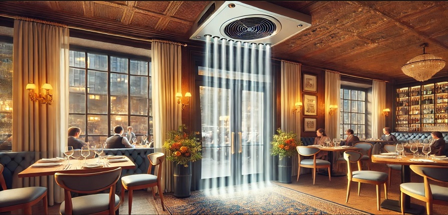 Air Curtain Sensors in Hotels & Restaurants