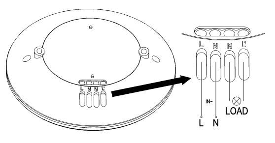 Occupancy Sensor Wiring diagram