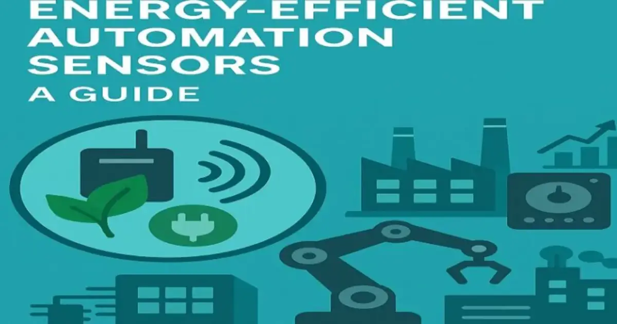 Energy-Efficient Automation Sensors A Guide