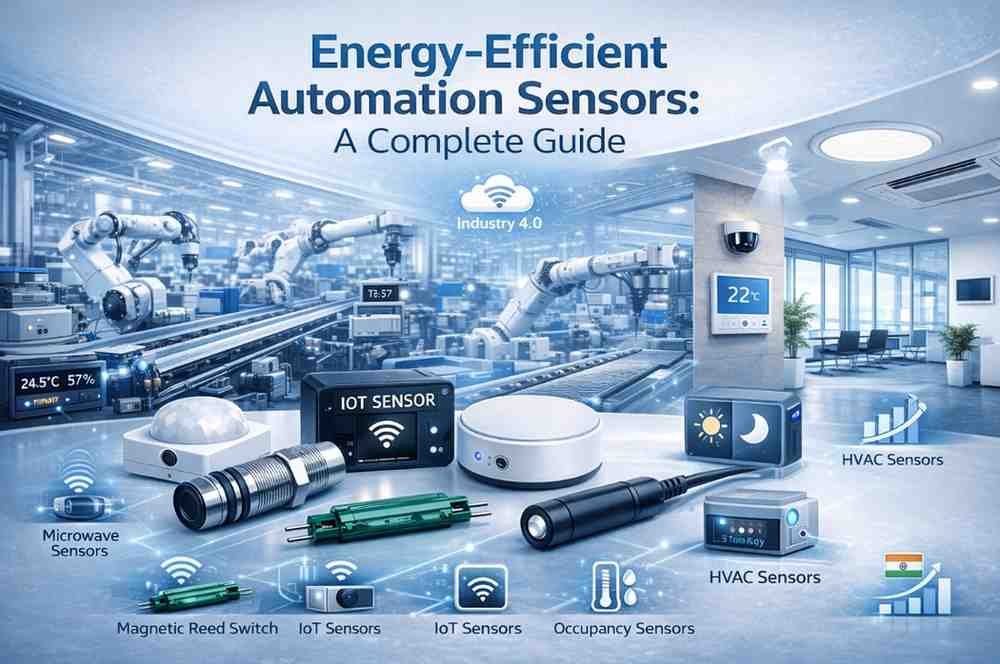 Energy-efficient automation sensors for industrial and building applications