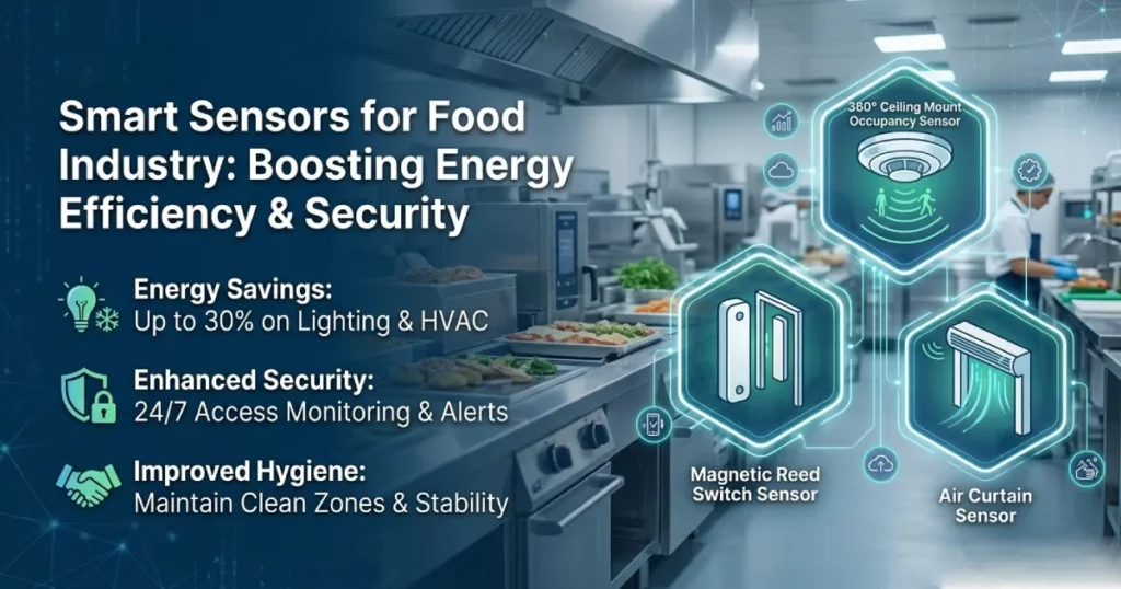Smart Sensors for Food Industry: Boosting Energy Efficiency & Security