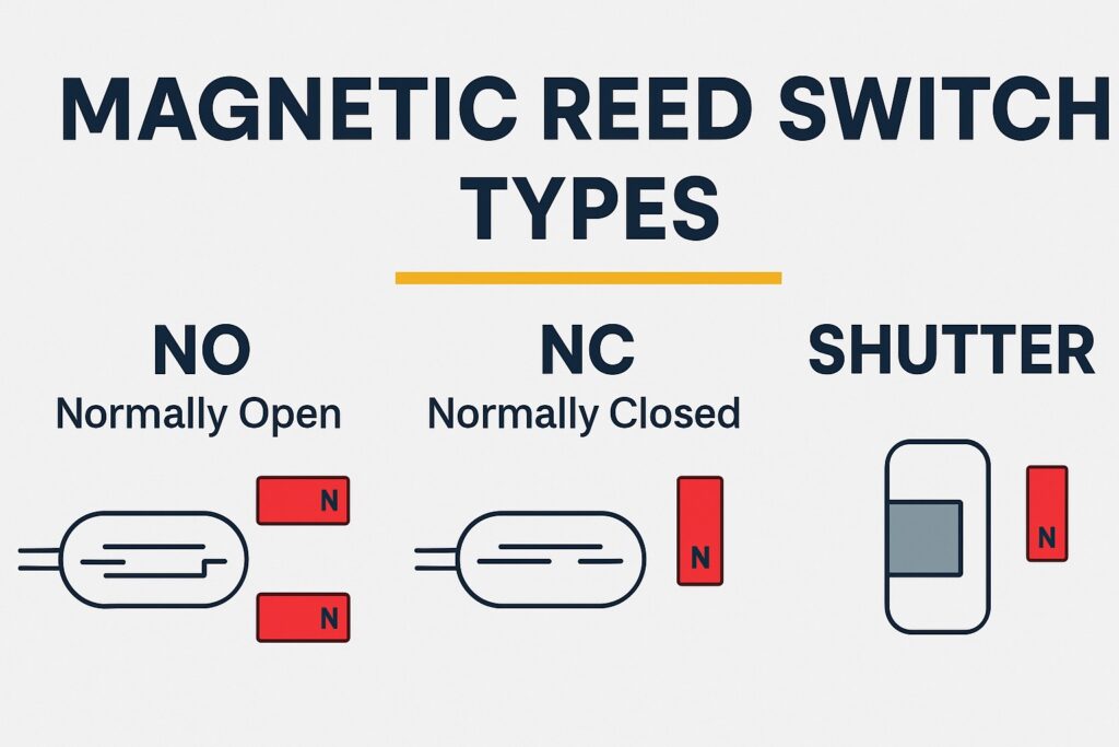magnetic reed switch types