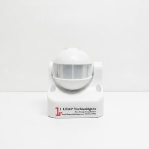 1 LEAP 1L-PS10 Wall Mount Motion Sensor PIR Detector for corporate offices and hotel corridors – side-angle view