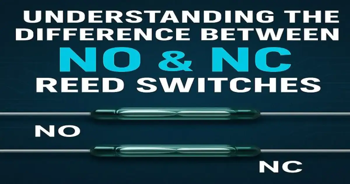 Difference Between NO and NC Reed Switches