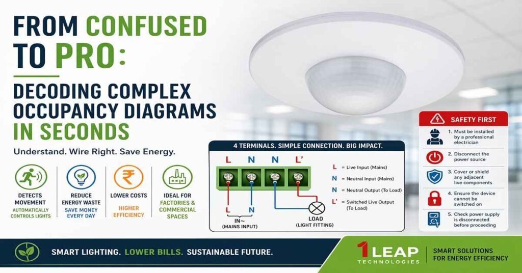 occupancy sensor wire diagram with proper connection information
