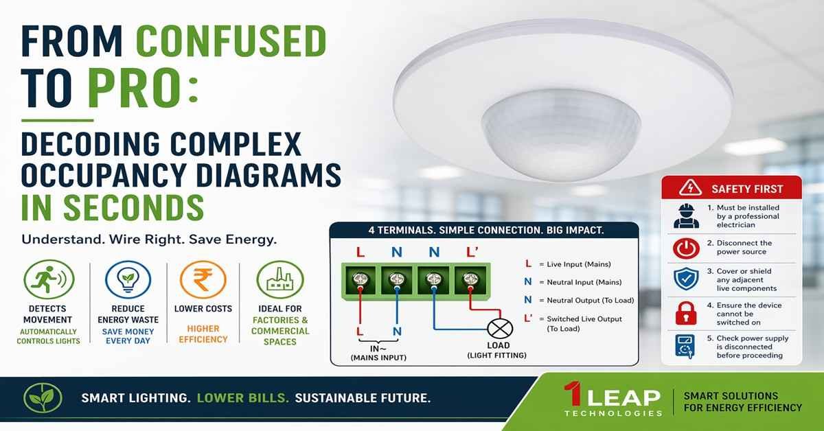 occupancy sensor wire diagram with proper connection information